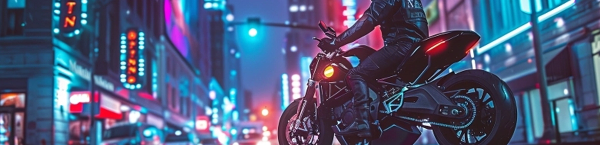 How Motorcycle Riders Can Stay Safe and Visible While Riding at Night